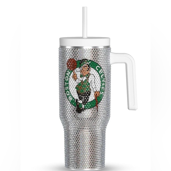 Hydrapeak x NBA Licensed 40 oz Stainless Steel Bling Tumbler Boston Celtics! - Picture 6 of 6